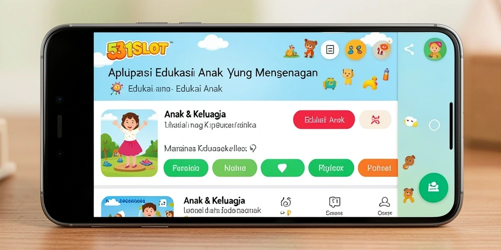 Screenshot aplikasi 531SLOT yang menampilkan permainan edukasi menarik.