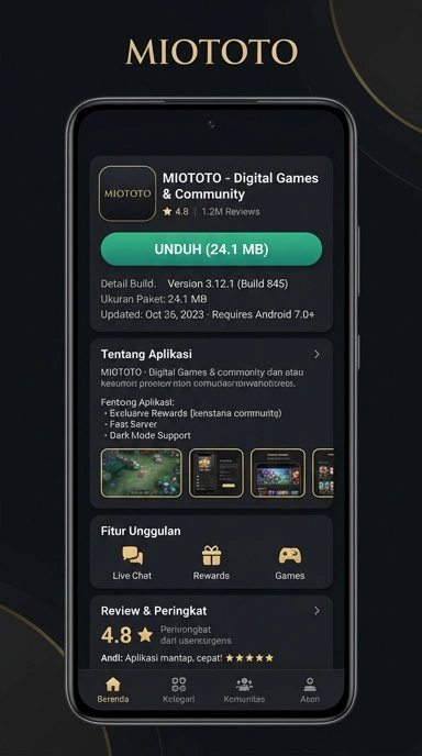 Unduh dan Instal APK miototo untuk Pengguna Android